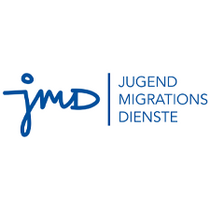 Logo mit der Aufschrift jmd | JUGENDMIGRATIONSDIENSTE