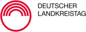 Logo mit der Aufschrift "Deutscher Landkreistag". Bei Klick Weiterleitung auf die Website des Deutschen Landkreistages.