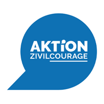 Logo mit der Aufschrift Aktion Zivilcourage