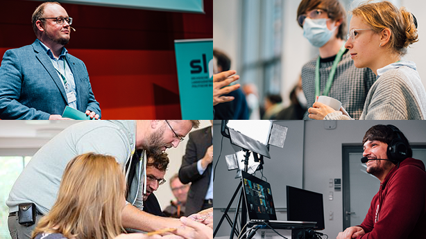 Team Collage Verlinkung zu Stellenangebote