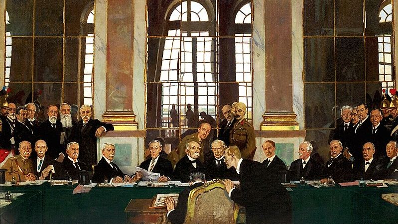 Verlinkung zu Der Friedensvertrag von Versailles