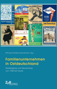 Buchcover "Familienunternehmen in Ostdeutschland"  - bei Klick gelangen sie auf die Produktseite in unserem Shop