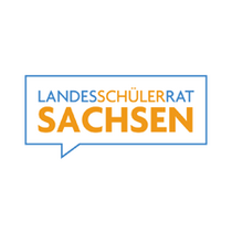 Logo mit der Aufschrift "Landesschülerrat Sachsen".