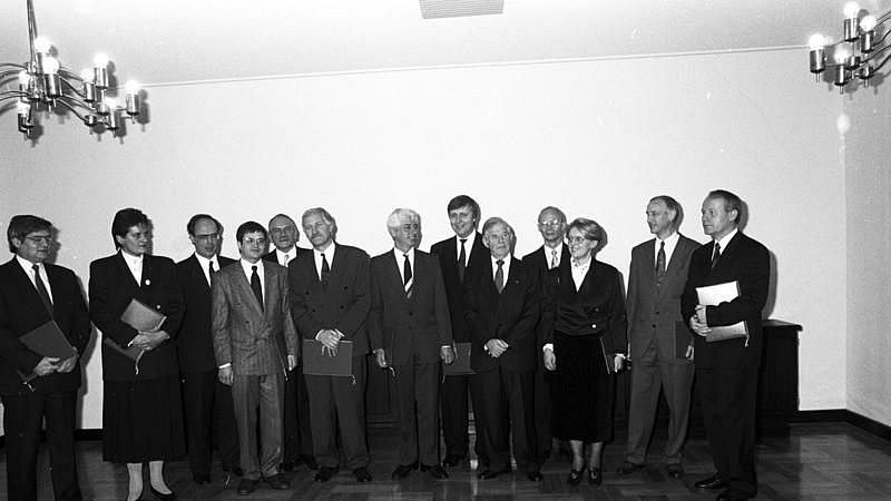 Bild 183-1990-1108-021 Verlinkung zu Die Gründung des Landes Sachsen