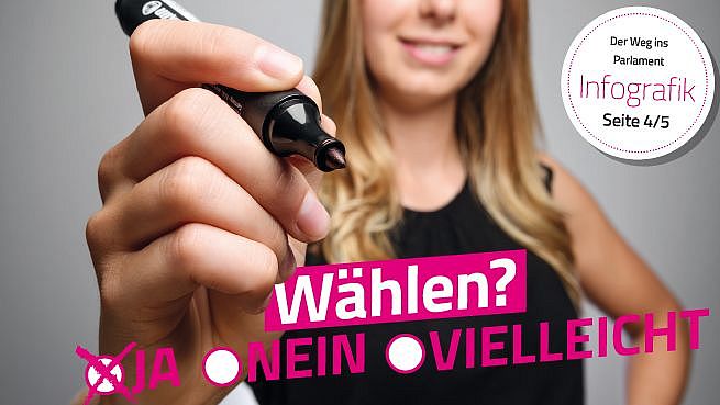 Cover #wtf-Magazin "Wahlen" Verlinkung zu #wtf?! "Wählen"