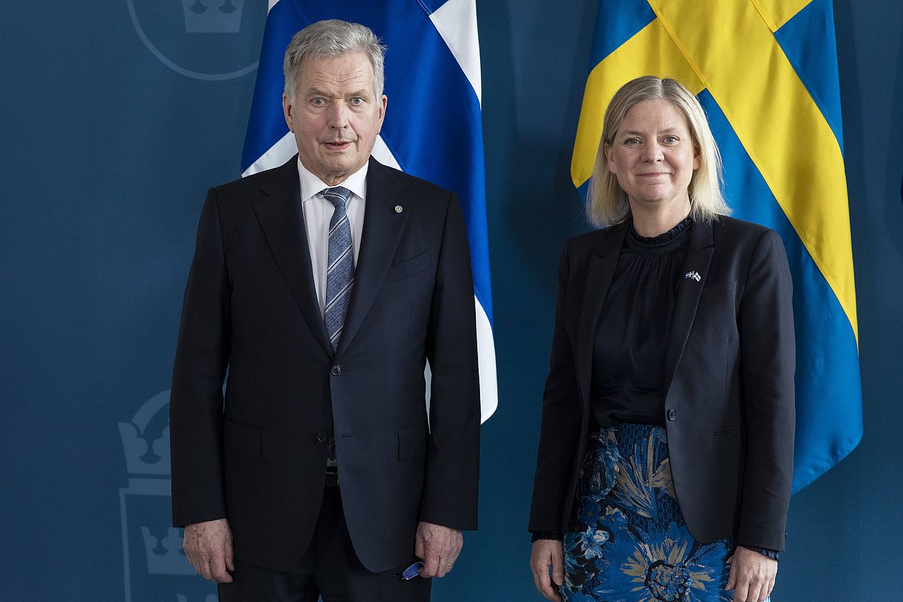 Sauli Niinisto, Magdalena Andersson