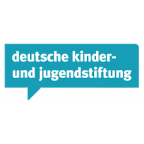 Logo mit der Aufschrift deutsche kinder- und jugendstiftung
