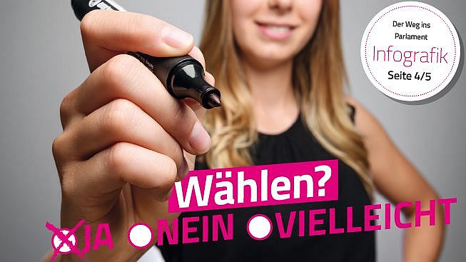 Cover #wtf-Magazin "Wahlen" Verlinkung zu #wtf?! "Wahlen"