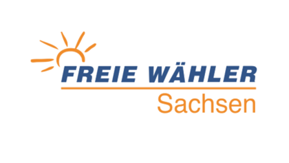 Logo FW Logo mit der Aufschrift "Freie Wähler Sachsen".
