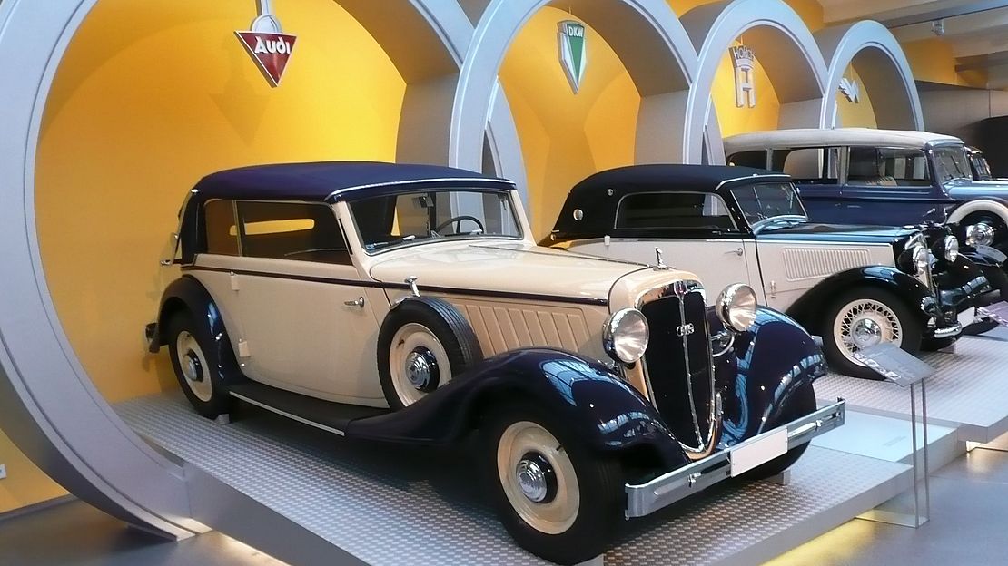 Audi UW8 aus dem Jahr 1934 im August-Horch-Museum Zwickau