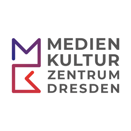 Logo von Medienkulturzentrum Dresden e.V., verlinkt mit der Webseite des Medienkulturzemtrums