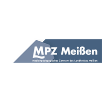 Logo mit der Aufschrift MPZ Meißen Medienpädagogisches Zentrum des Landkreises Meißen