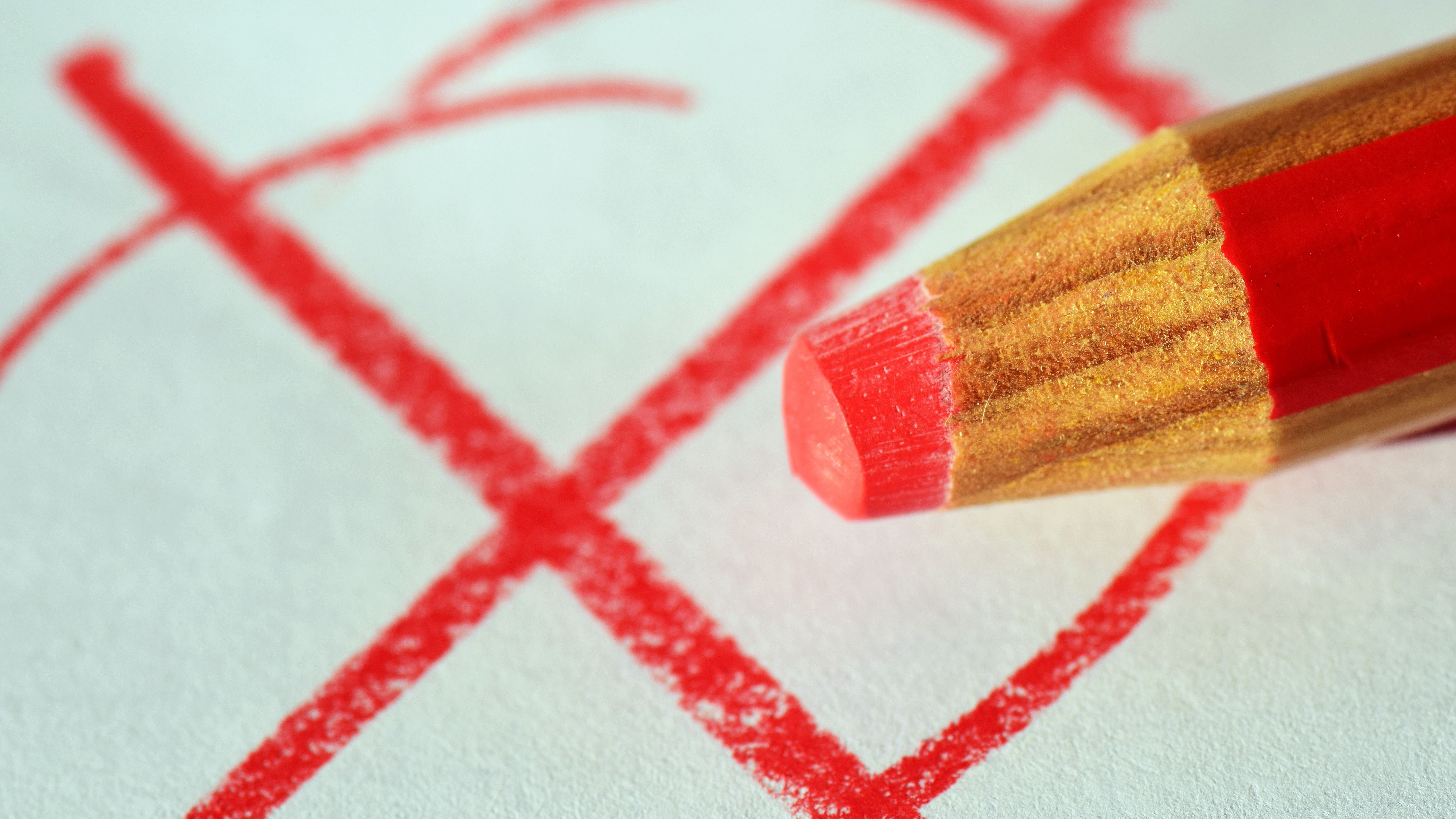 Stift mit Kreuz Verlinkung zu Wahljahre