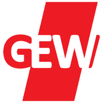 Logo mit der Aufschrift GEW