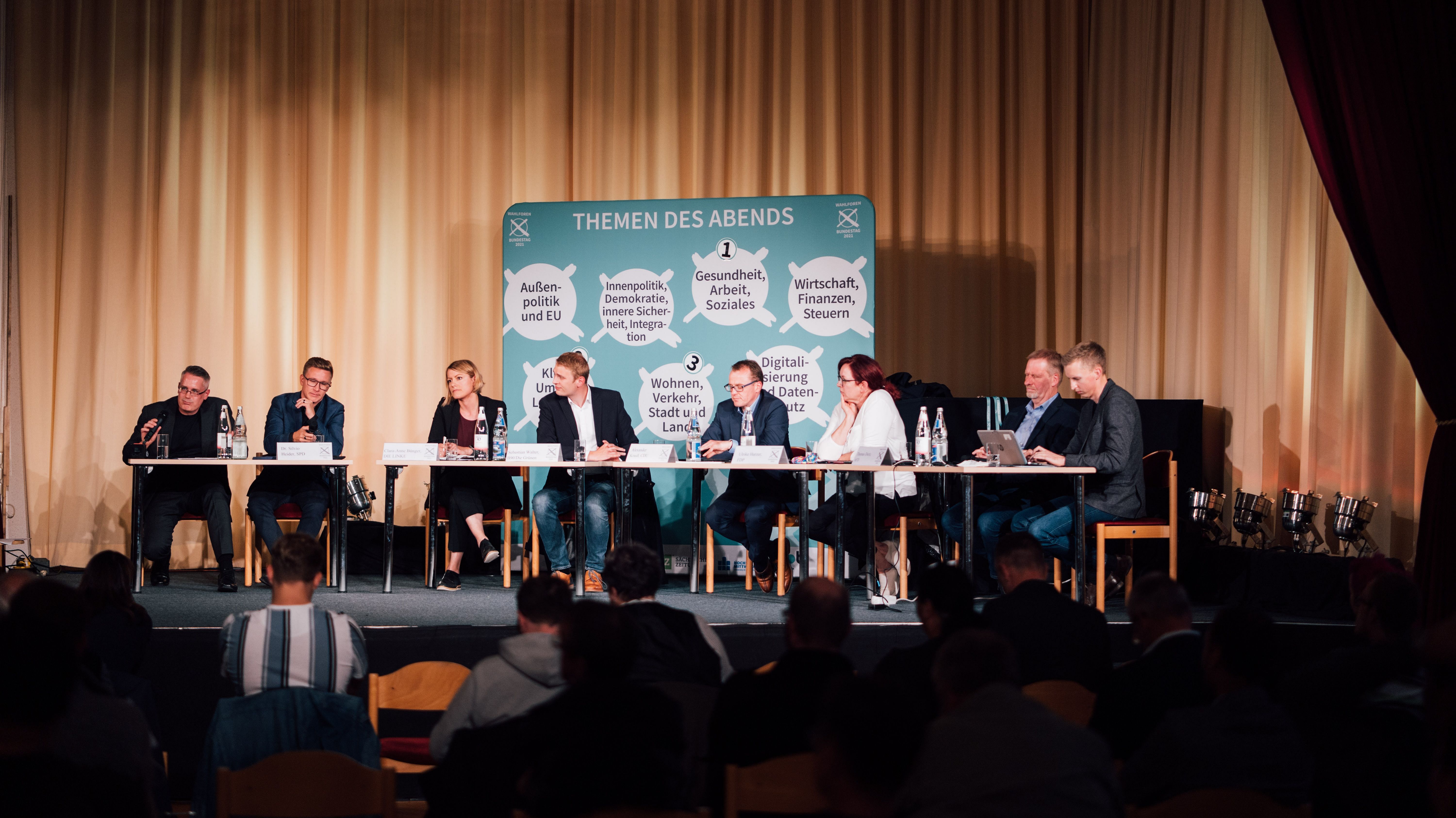 Verlinkung zu Wahlforen zur Bundestagswahl