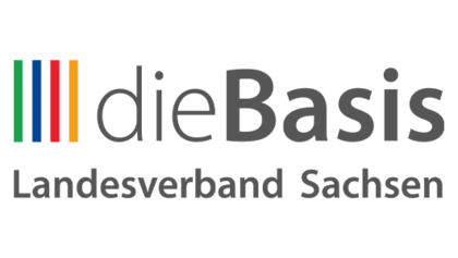 Logo Basis Logo der Partei "dieBasis Landesverband Sachsen".