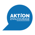 Logo von Aktion Zivilcourage e.V., verlinkt mit der Webseite der Aktion Zivilcourage. 