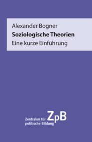 Buchcover "Soziologische Theorien" - bei Klick gelangen sie auf die Produktseite in unserem Shop