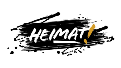 Logo Heimat Logo mit der Aufschrift "Heimat!".