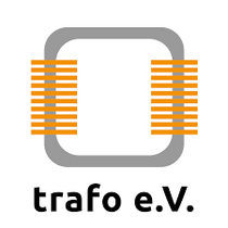 Logo mit der Aufschrift trafo e.V.