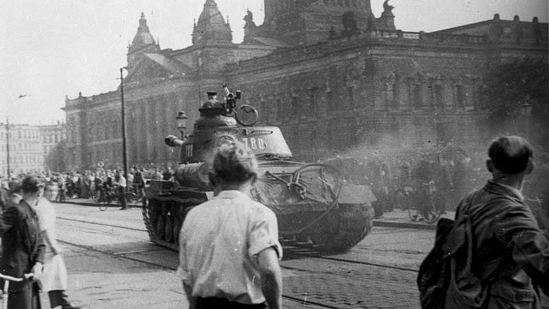 Leipzig, um den 17. Juni 1953 Verlinkung zu Der 17. Juni 1953 in Sachsen
