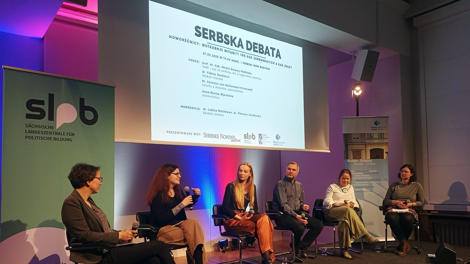 Verlinkung zu Serbska debata