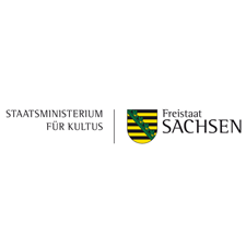 Logo SMK Logo mit der Aufschrift Staatsministerium für Kultus Freistaat Sachsen