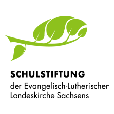 Logo Schulstiftung Logo mit der Aufschrift Schulstiftung der Evangelisch-Lutherischen Landeskirche Sachsens